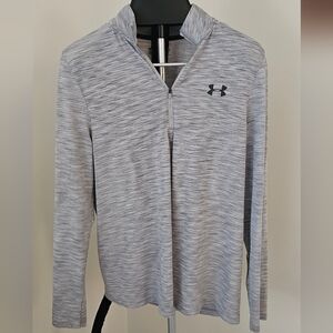 Under Armour Gray Quarter-Zip Pullover